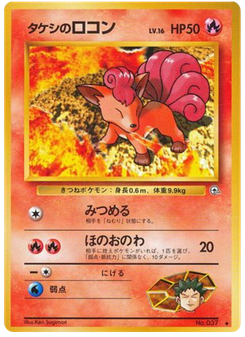 タケシのロコン