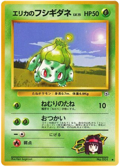 エリカのフシギダネ