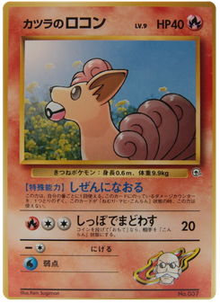 カツラのロコン