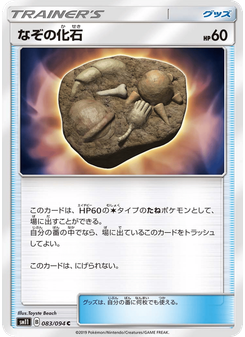 なぞの化石