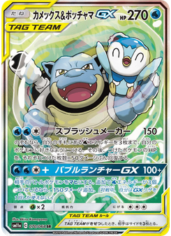 カメックス&ポッチャマGX