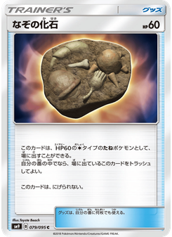 なぞの化石
