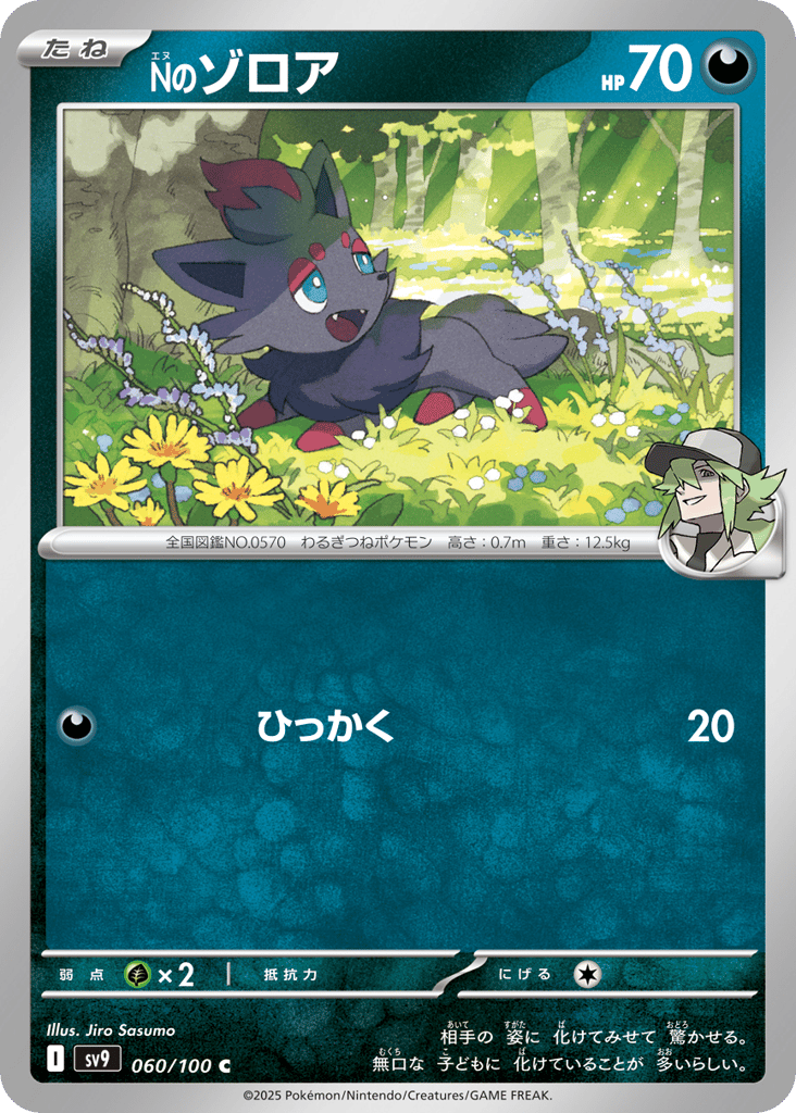 Nのゾロア