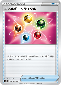 エネルギーリサイクル