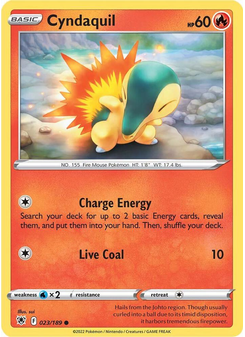 Cyndaquil from Macdonald's Collection 2021
