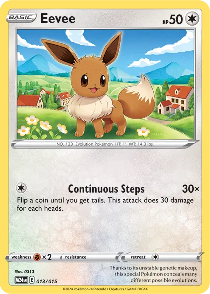 Eevee from McDonald's Collection 2024
