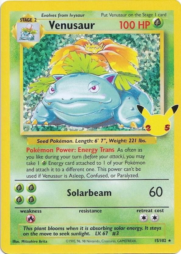 Venusaur from Celebrations