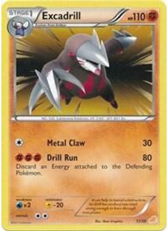 Excadrill from BW trainer Kit (Excadrill)