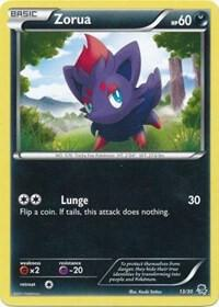 Zorua from BW trainer Kit (Zoroark)