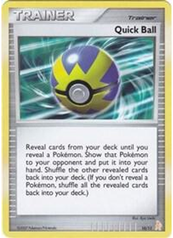Quick Ball from Kit de Entrenador Diamante & Perla (Lucario)