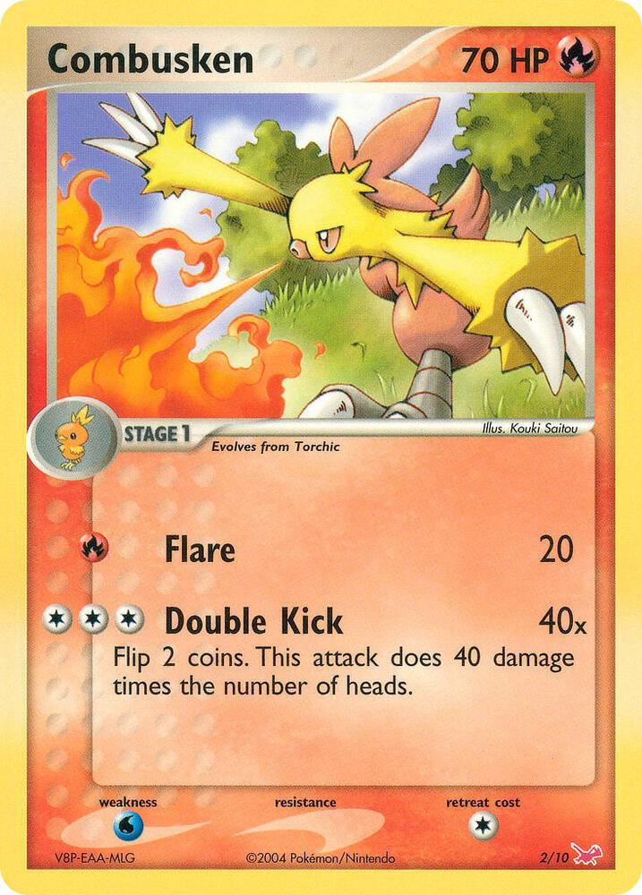 Combusken from EX trainer Kit (Latias)