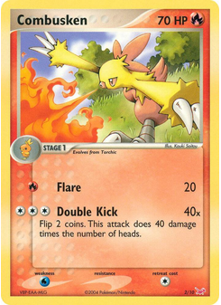 Combusken from Kit de Entrenador EX (Latias)