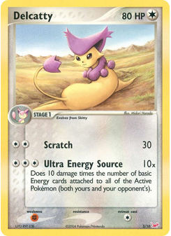 Delcatty from Kit de Entrenador EX (Latias)