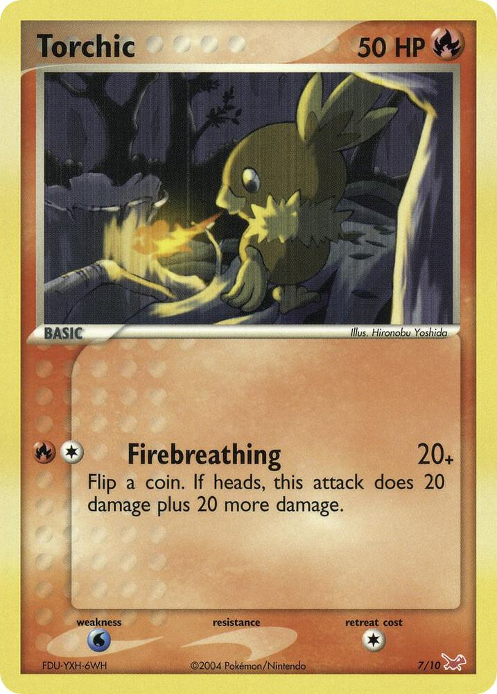 Torchic from EX trainer Kit (Latias)