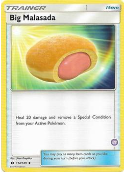 Big Malasada from SM trainer Kit (Lycanroc)