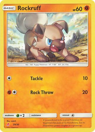 Rockruff from SM trainer Kit (Lycanroc)
