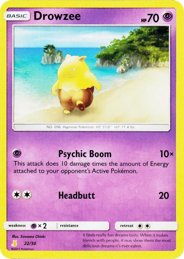 Drowzee from SM trainer Kit (Alolan Raichu)