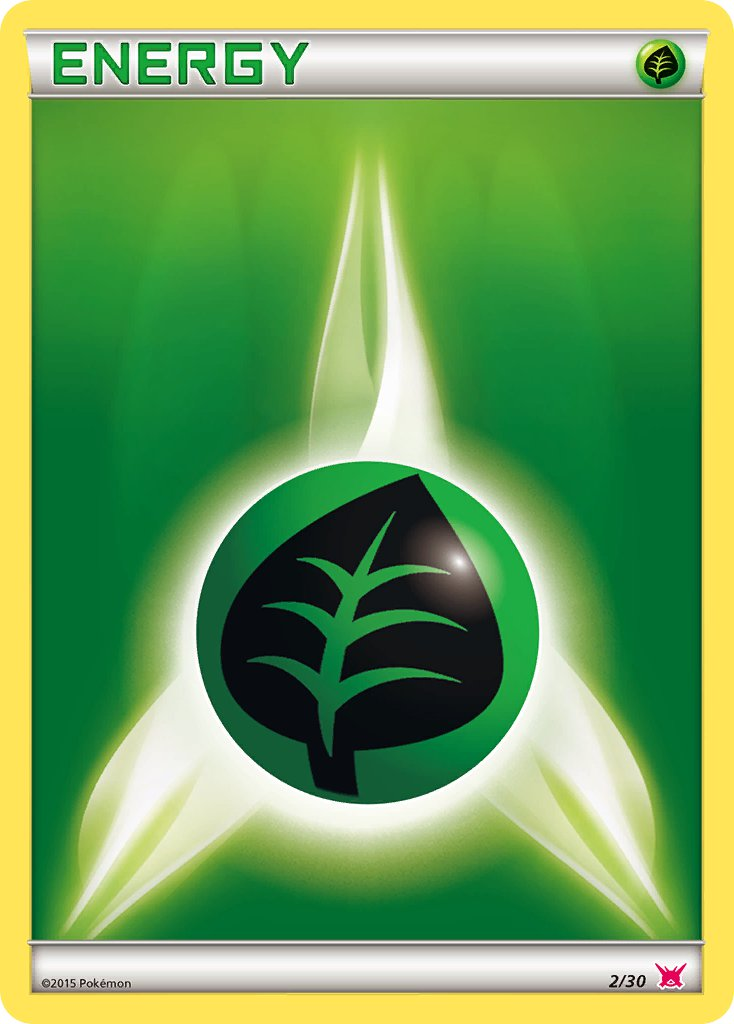 Grass Energy from XY trainer Kit (Latias)