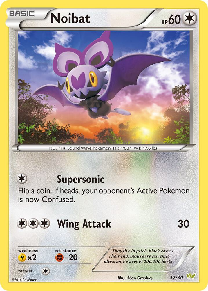 Noibat from XY trainer Kit (Noivern)