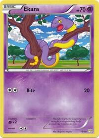 Ekans from XY trainer Kit (Noivern)