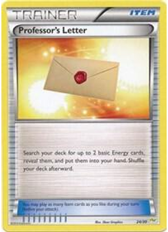 Lettre du Professeur