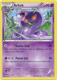 Arbok from XY trainer Kit (Noivern)