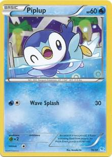 Piplup from XY trainer Kit (Suicune)