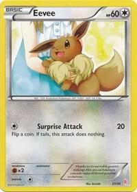 Eevee from XY trainer Kit (Sylveon)