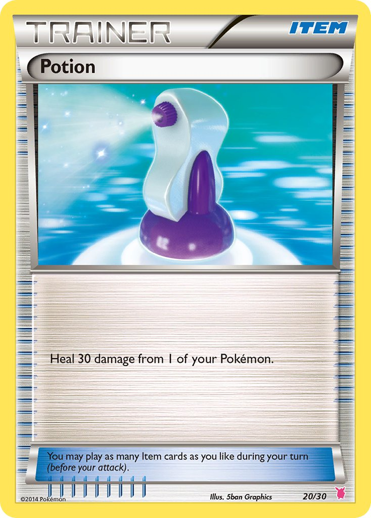 Potion from XY trainer Kit (Wigglytuff)