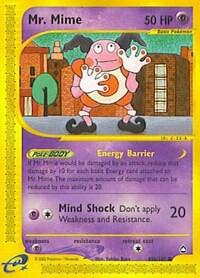Mr. Mime from Aquapolis