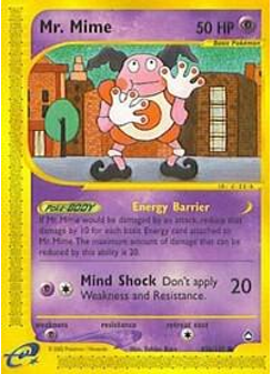 Mr. Mime from Aquapolis