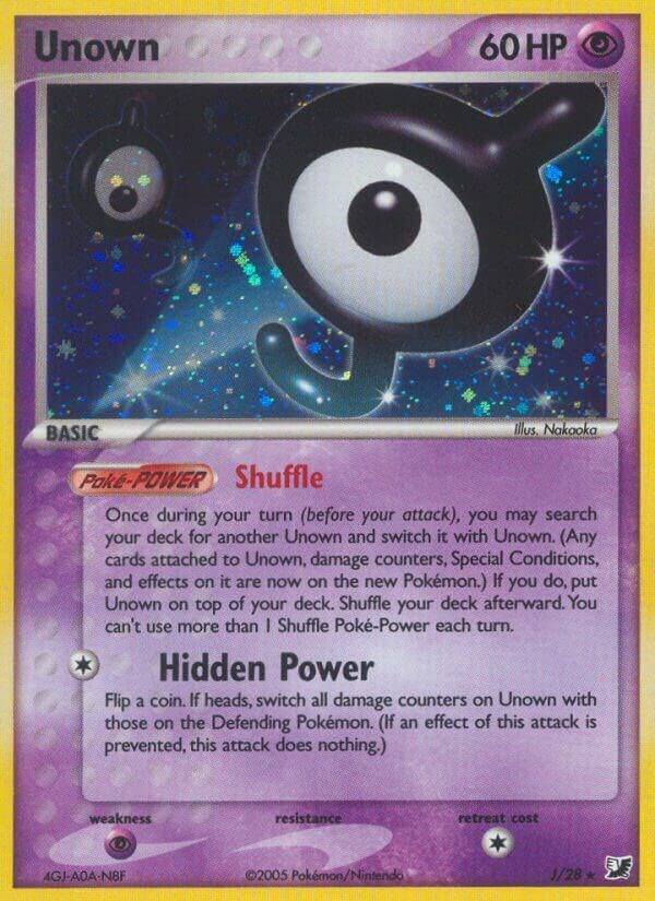 Unown — #J, Rare