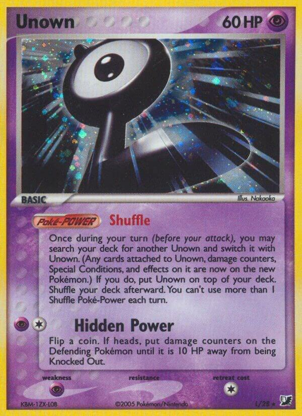 Unown — #L, Rare