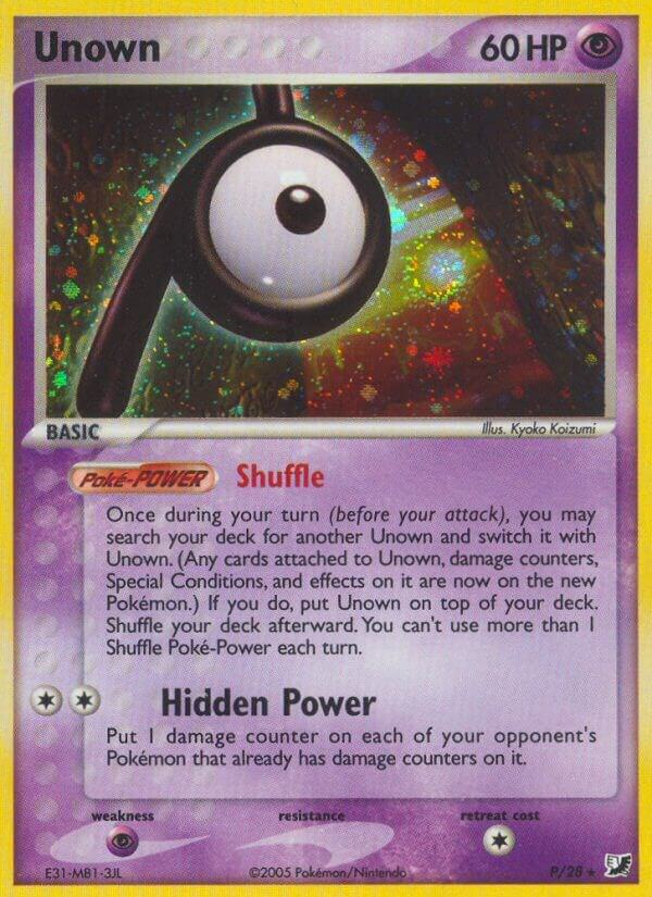 Unown — #P, Rare