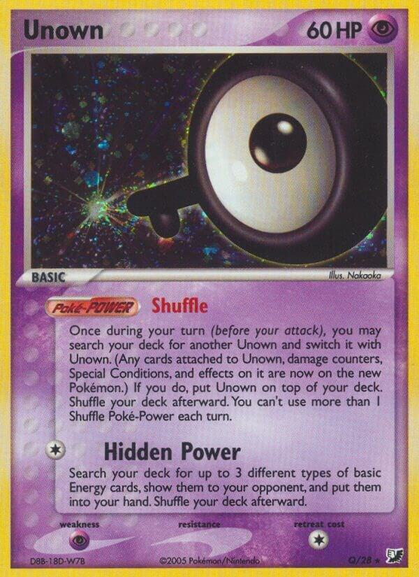Unown — #Q, Rare