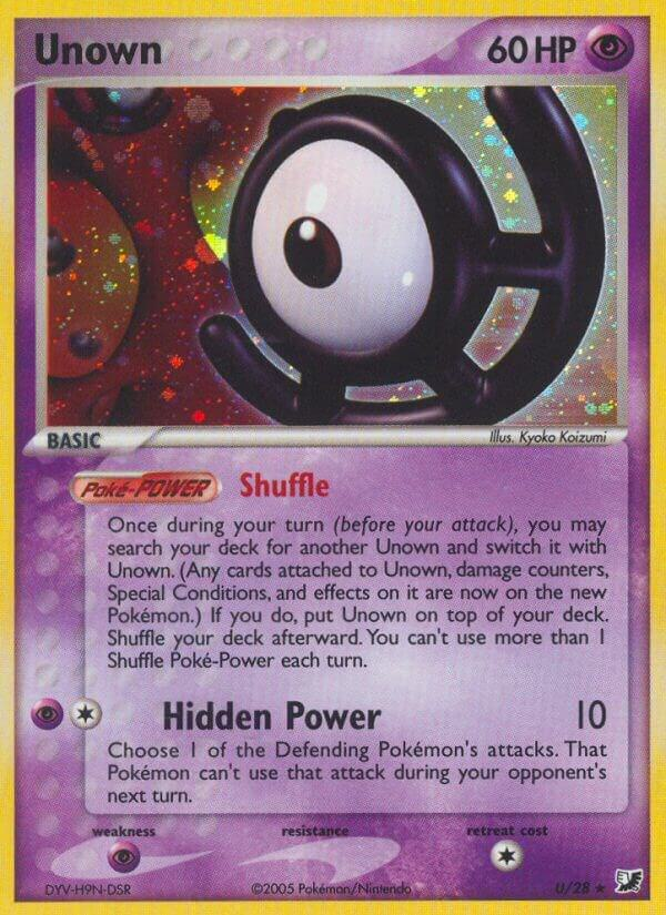 Unown — #U, Rare