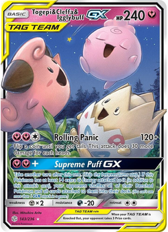 Togepi & Cleffa & Igglybuff GX