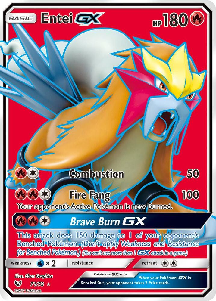 Entei GX from Légendes Brillantes