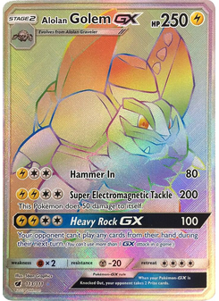 Alolan Golem GX