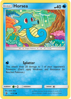 Horsea from Dragon Majesty