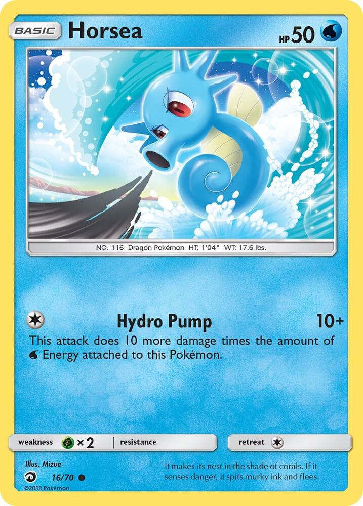 Horsea from Trionfo Dei Draghi