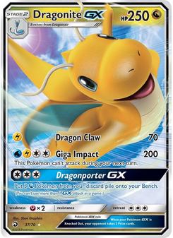Dragonite GX from Dragon Majesty