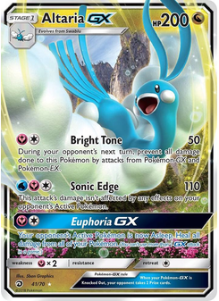 Altaria GX from Dragon Majesty