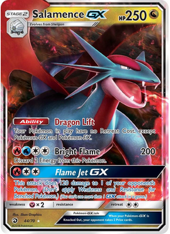 Salamence GX from Dragon Majesty