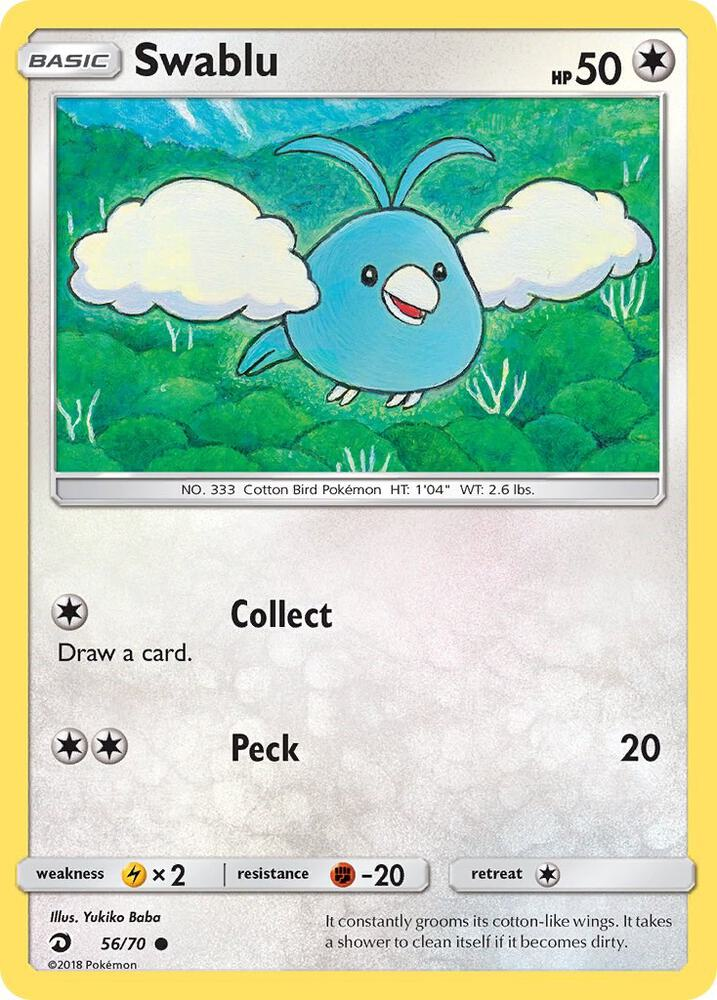 Swablu from Dragon Majesty