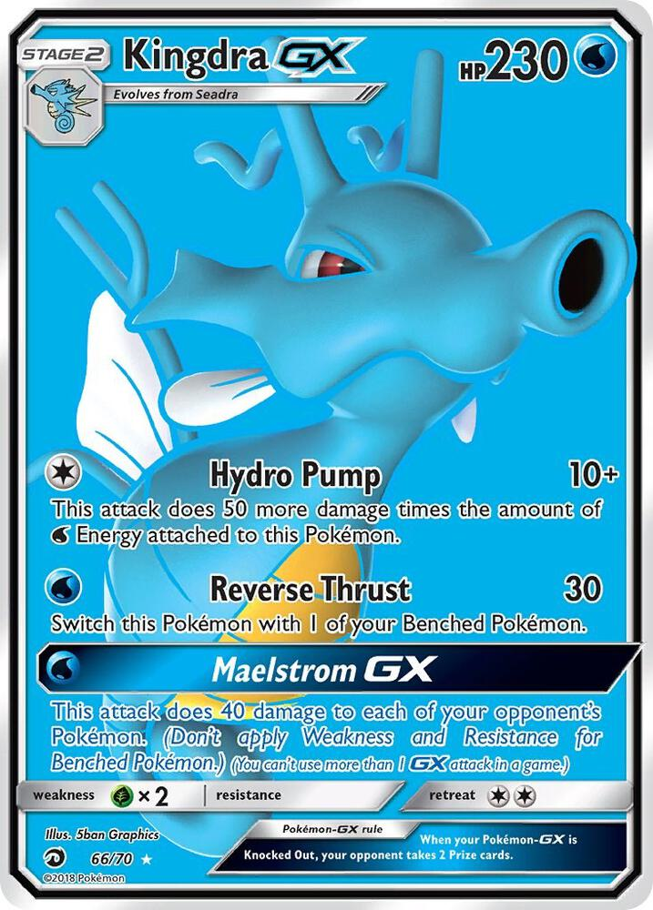 Kingdra GX from Trionfo Dei Draghi