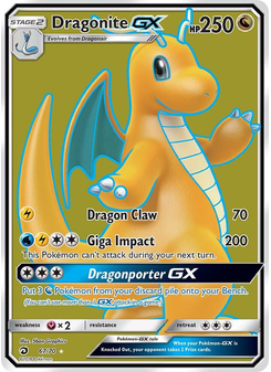 Dragonite GX from Trionfo Dei Draghi
