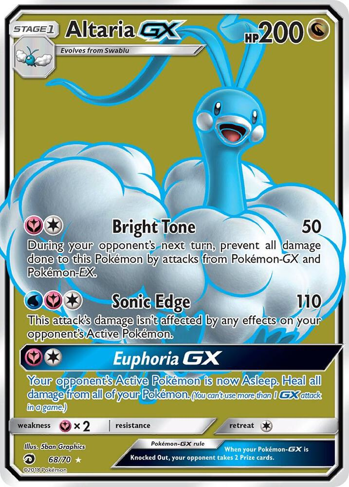 Altaria GX from Trionfo Dei Draghi