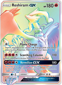 Reshiram GX from Trionfo Dei Draghi
