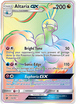 Altaria GX from Trionfo Dei Draghi